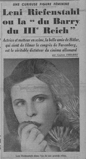  Paris-soir, 13.9.1934 (הספרייה הדיגיטלית של הספרייה הלאומית הצרפתית BNF Gallica)